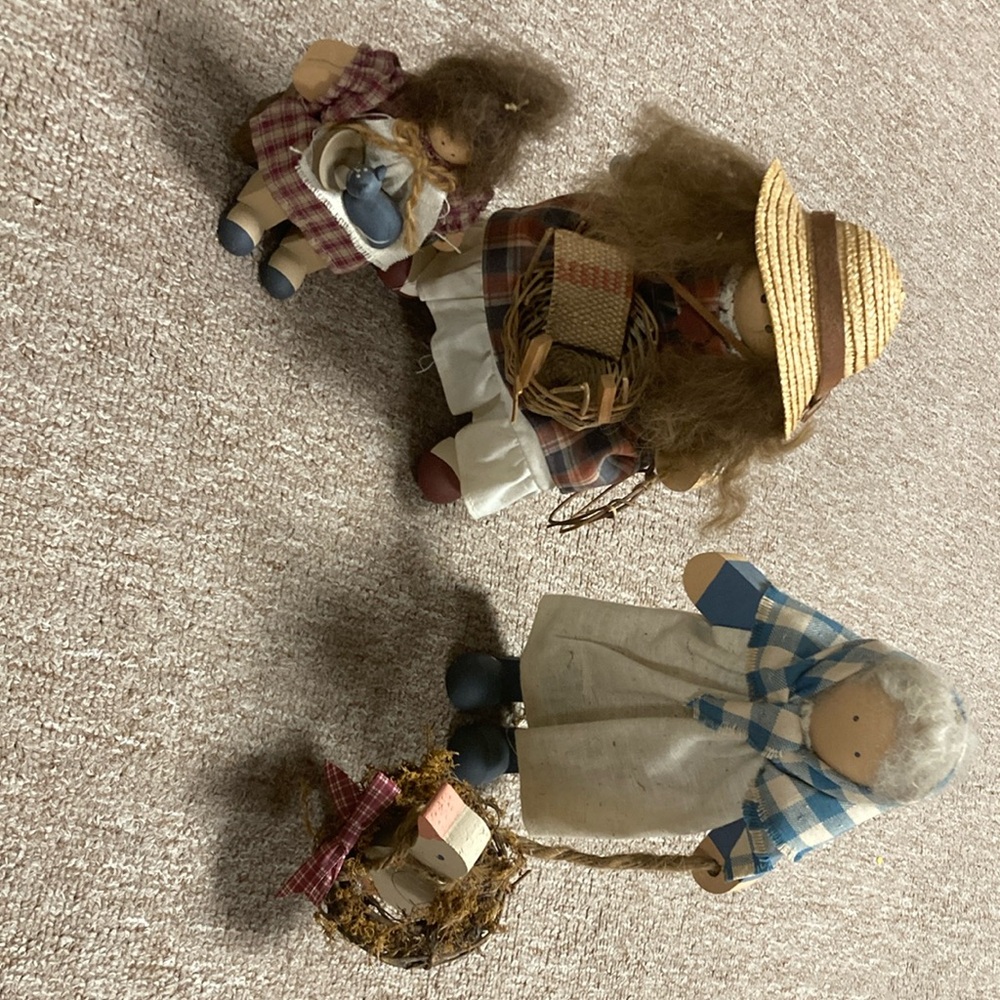 Vintage Lizzie High Dolls.